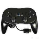 Manette contrôleur Classic Pro pour Nintendo Wii, Wii U - 1,20 m – Noir