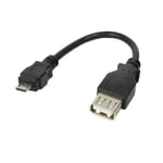 LogiLink AU0030 - USB-Adapter Kabel- USB micro Typ B (M)