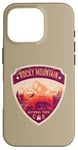 Coque pour iPhone 16 Pro Rocky Mountain National Park Colorado Design vieilli