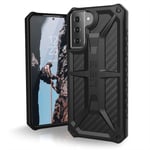 UAG Samsung Galaxy S21+ Monarch Case, Carbon Fiber