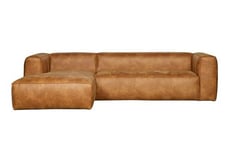 WOOOD Bean hjørnesofa cognac Flervalg