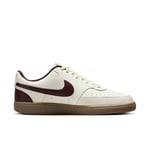 Nike Sneaker Court Vision Low - Vit/Khaki/Röd, storlek 42