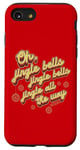 Coque pour iPhone SE (2020) / 7 / 8 Paroles de Noël Jingle Bells Jingle All The Way Peggy Lee