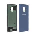 Vitre Arriere Samsung Galaxy A8 ( 2018 ) Bleu + Outils