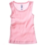 Bella + Canvas Baby Unisex Rib Tank Top 3-6 Rosa