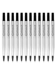 Parker PARKER rollerball refill, medium, sort, 12 stk.