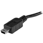 Startech USB OTG-kabel - Micro till Mini M/M 20 cm