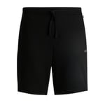 BOSS Waffle Nightwear Shorts Svart Small Herr