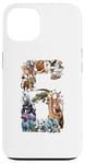 Coque pour iPhone 13 Animaux du zoo pour 6e anniversaire de 6 ans