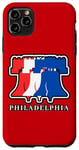 Coque pour iPhone 11 Pro Max Philly Liberty Bell Souvenir de vacances patriotique à Philadelphie