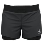 Odlo Femme Short de course 2-en-1 ZEROWEIGHT 3 INCH