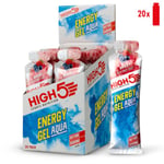 High5 Energy Gel Aqua Berry - Box 20x66g Vit - Handla nu på Loparshop.se!