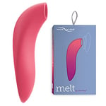 We-Vibe Melt Clitoral Sucking Toy for Couples - Clit Stimulator with 12 Suction Speeds - Waterproof Sucker Vibrator - App Controlled - Rechargeable Vibrating Adult Sex Toys for Women