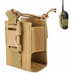 Pochette de Phone Tactique, Portable Tactique Militaire Talkie-walkie Sac Pochette Radio Porte Cas Replacement pour Les de Plein Air