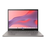 Asus Chromebook Vibe 14 CX3401FBA-LZ0292 Ordinateur Portable Tactile et Convertible 14" WUXGA (Core i5-1235U, RAM 8 Go LPDDR4X, SSD PCIe 512 Go, ChromeOS) Clavier AZERTY Français Rétroéclairé