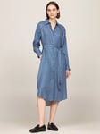 Tommy Hilfiger Foulard Shirt Dress, Blue