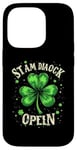 iPhone 14 Pro ST AM DIAOCK OPENLN Four-leaf Clover Case