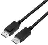 Prokord Pv-dp-dp141.5b Displayport-kabel 1,5 M Sort 1.5m Displayport Displayport Sort