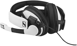 EPOS I Casque Gamer GSP 301, Casque Gaming Flip-to-Mute, Casque Audio Micro Antibruit, Ergonomique, Coussinets Mousse, Compatible PC, Mac, PS4, PS5, Xbox Series X et One, Switch (Blanc)