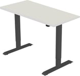 celexon elektriskt höjdjusterbart skrivbord Economy eAdjust-71121 - svart, inkl. bordsskiva 125 x 75 cm