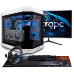 PC Gamer complet Nitropc Pack Platinum Plus - Intel i7-14700KF, RTX 4070 SUPER 12GB, RAM 32GB, M.2 2TB, Win11, WiFi - Écran 27" 2K curvo et accessoires