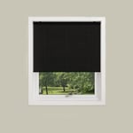 debel plisségardin touch lr lystett svart 90x160 cm -