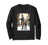 Bob Cratchit & Tiny Tim Long Sleeve T-Shirt