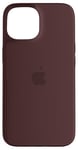 Coque pour iPhone 15 MagSafe et contrôle de l'appareil photo – Coque marron uni