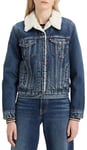 Levi's Women's Original Sherpa Trucker Jacket, That New New, XXS