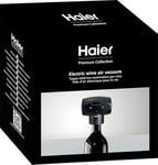 Haier Scellant sous vide à air pour vin électrique, conserve le goût et l'arôme authentiques, prolonge la durée de vie des bouteilles ouvertes, fraîcheur pendant 7 jours, cadeau pour les amateurs de