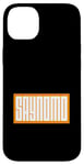 Coque pour iPhone 14 Plus Orange SAYNOMO (Say No More) Orange Color Graphic