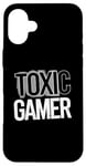 iPhone 16 Plus Toxic Gamer - Funny Video Game Rage Lover Case