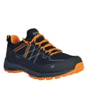 Regatta Mens Samaris Lite Walking Shoes (Black/Flame Orange) - Multicolour - Size UK 10