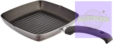 Judge Teflon Non-Stick Griddle Pan 24cm, Frying Pan with Stay-Cool Handle