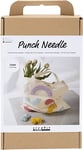 DIY Kit Punch Needle, mulepose, pastelfarver