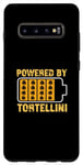 Coque pour Galaxy S10+ Alimenté par Funny Tortellini Eater Pasta Fan Tortellini Maker