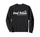 British Souvenirs Makes My Heart Skip A Beat Great Britain Sweatshirt