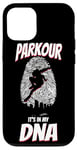 iPhone 12/12 Pro Parkour Free Running Traceur Dna Fingerprint Vintage Parkour Case