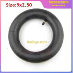 Super 9x2.50 Innertube 9*2.50 Innerdäck för Motorcykel Scooter A-vikbar Cykel Elektrisk / Gas Scooter Däck ( för 85/65-6.5 Däck )