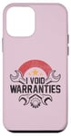 Coque pour iPhone 12 mini I Void Warranties Funny Sarcastic Mechanic Engine Meme