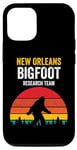 Coque pour iPhone 14 Équipe de recherche Bigfoot de la Nouvelle-Orléans, Big Foot