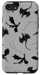 iPhone SE (2020) / 7 / 8 Black Dragon Celestial Stars Mystical Dark Aesthetic Case