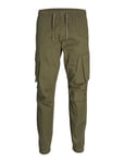 JACK & JONES Mens Noah Cargo Trouser Olive Night XXL