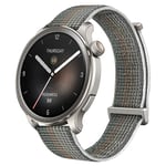 Amazfit Balance 46mm Montre Intelligente, Paiement Sans Contact NFC, Coach de Fitness AI, Autonomie de 14 Jours, Surveillance du Sommeil et de la Santé, GPS, 150 Modes Sportifs pour Android et iPhone