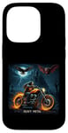 Coque pour iPhone 14 Pro Heavy Metal Thrash Hard Rock Horreur Rocker Tenue moto