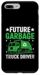 Coque pour iPhone 7 Plus/8 Plus Future Garbage Truck Driver Déchets Collecteur de déchets Sanitation