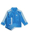 adidas Originals Infant Unisex Superstar Tracksuit - Bluebird - Blue, Blue, Size 2-3 Years