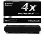 4x PRO Cartridge BLACK for Canon I-Sensys MF-624-Cw LBP-7110-cw MF-623-Cn