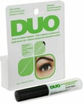 Genuine DUO Brush On Striplash Adhesive White/Clear Tone Glue Dries Invisibly 5g