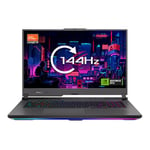 ASUS ROG Strix 17 G713PV 17.3" Full HD 144Hz Gaming Laptop (AMD Ryzen 9-7940HX, NVIDIA GeForce RTX 4060, 16GB RAM, 1TB PCIe SSD, Per Key RGB UK Keyboard, Windows 11 Home)